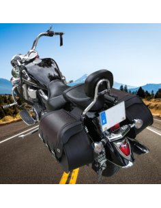 ALFORJAS CAMPEADOR RIGIDAS CELTIC CLÁSICAS COCO DELUXE NEGRO