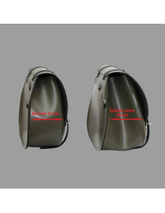 ALFORJA LATERAL PIEL FAT BANDO BASICA UNIVERSAL