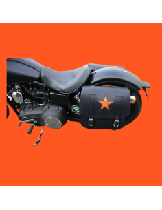 ALFORJAS LATERAL ULISES BASICA ESTRELLA NARANJA UNIVERSAL