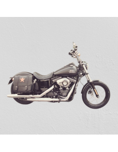 ALFORJAS LATERAL ULISES BASICA ESTRELLA NARANJA UNIVERSAL