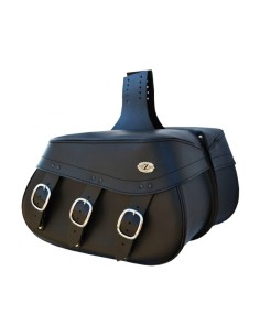 ALFORJAS PIEL PIZARRO BASICA PARA SOFTAIL FAT-BOY H.D