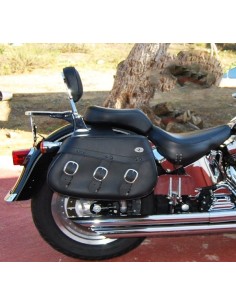 ALFORJAS PIEL PIZARRO BASICAS  UNIVERSAL