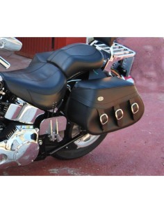 ALFORJAS PIEL PIZARRO BASICAS  UNIVERSAL