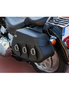 ALFORJAS PIEL PIZARRO BASICAS  UNIVERSAL