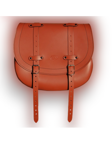 ALFORJA LATERAL PIEL BANDO BASICA UNIVERSAL MARRON CLARO ALFORJA LATERAL PIEL BANDO BASICA UNIVERSAL MARRON CLARO