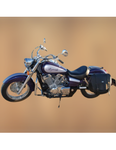 ALFORJA LATERAL PIEL BIG BANDO BASICA BICOLOR UNIVERSAL