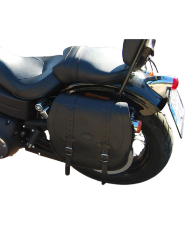 ALFORJA PIEL BANDO BASICA HCO AMORT IZDA PARA DYNA H.D ALFORJA PIEL BANDO BASICA HCO AMORT IZDA PARA DYNA H.D