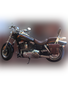 ALFORJA PIEL CENTURION IZQUIERDA MARRON CUERO UNIVERSAL