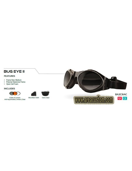 GAFAS BUGEYE II BOBSTER CON LENTES INTERCAMBIABLES