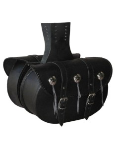 ALFORJAS PIEL KANSAS CELTIC PARA KIMCO VENOX