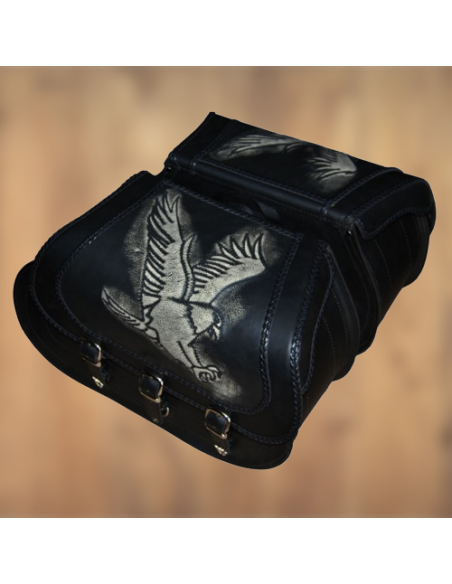 ALFORJAS RIGIDAS CAMPEADOR CELTIC BASICA ÁGUILA REAL UNIVERSAL