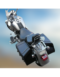 ALFORJAS RIGIDAS SUPER STAR CLÁSICAS TRENZADOS COCO SOFTAIL FAT-BOY HD