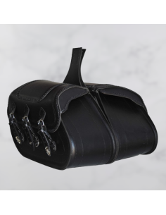 ALFORJAS SUPER STAR RIGIDAS BÁSICA TRENZADA CABEZA ÁGUILA UNIVERSAL