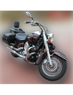 ALFORJAS SUPER STAR RIGIDAS BÁSICA TRENZADA CABEZA ÁGUILA UNIVERSAL