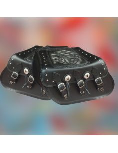 ALFORJAS RIGIDAS SUPER-STAR CLASICA TRENZ GRAN JEFE SUZUKI INT C800