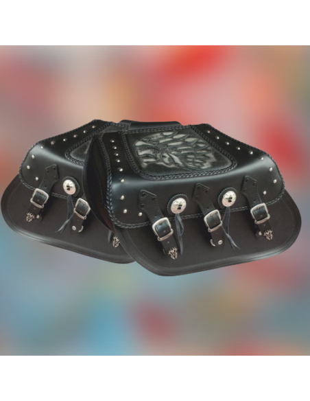 ALFORJAS RIGIDAS SUPER-STAR CLASICA TRENZ GRAN JEFE SUZUKI INT C800