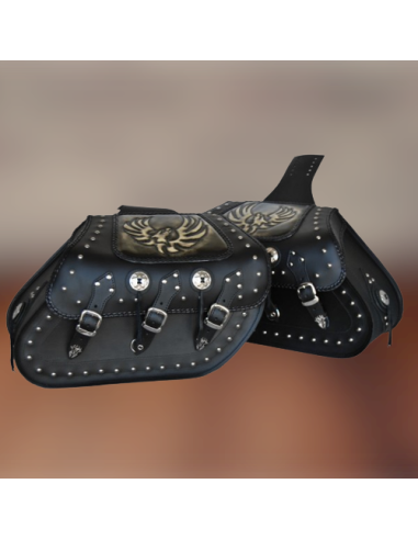 ALFORJAS RÍGIDAS SUPER-STAR CLÁSICAS TRENZADA ÁGUILA ALAS UNIVERSAL ALFORJAS RÍGIDAS SUPER-STAR CLÁSICAS TRENZADA ÁGUILA ALAS UNIVERSAL