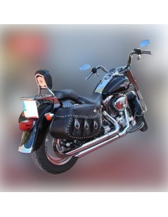 ALFORJAS RIGIDAS PIZARRO CLÁSICA PARA SOFTAIL FAT-BOY HD
