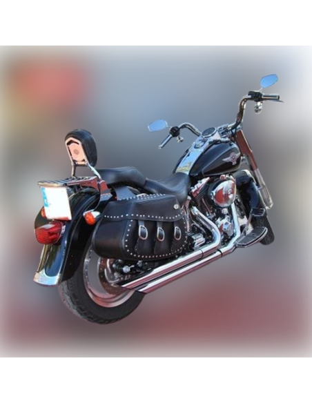 ALFORJAS RIGIDAS PIZARRO CLÁSICA PARA SOFTAIL FAT-BOY HD