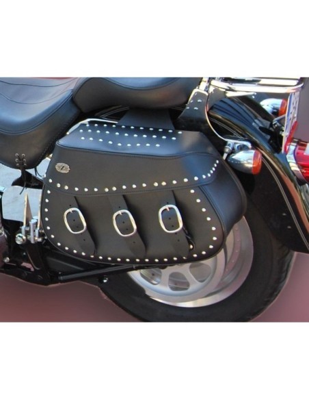 ALFORJAS RIGIDAS PIZARRO CLÁSICA PARA SOFTAIL FAT-BOY HD
