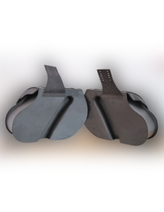 ALFORJAS RÍGIDAS TEMPLARIO TRENZADA HUECO AMORT SKULL HD SPORTSTER