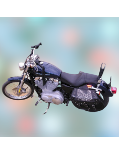 ALFORJAS RIGIDAS IBER CLÁSICA TRENZADA ÁGUILA ALAS UNIVERSAL