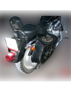 ALFORJAS RIGIDAS IBER CLÁSICA TRENZADA ÁGUILA ALAS UNIVERSAL