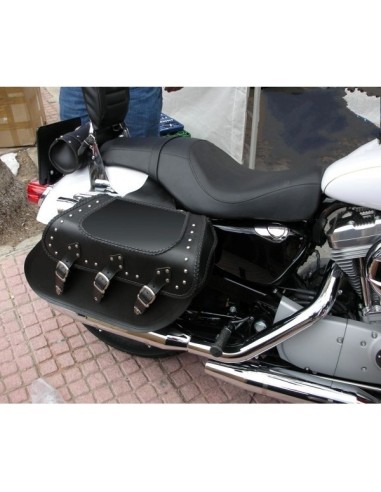 ALFORJAS RIGIDAS IBER CLÁSICA TRENZADA SPORTSTER H.D