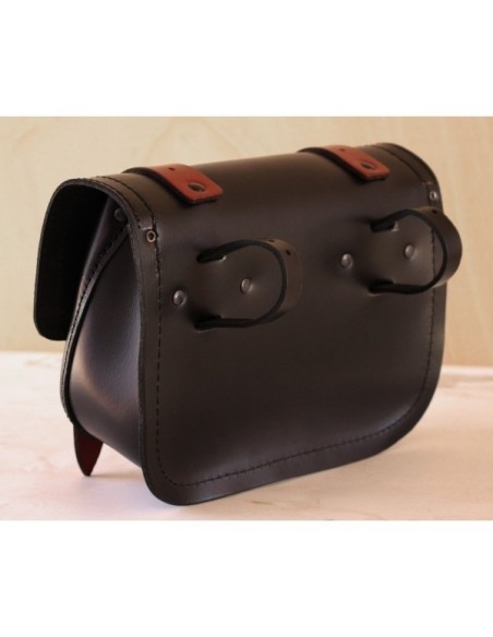 ALFORJA LATERAL CALYSTO MARRÓN UNIVERSAL