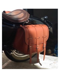 SET ALFORJAS TRAJANO BAS MARRÓN HC AMORT HD SPORTSTER