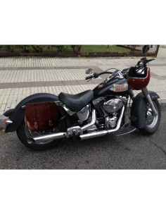 ALFORJA LATERAL BANDO BASICA MARRÓN UNIVERSAL