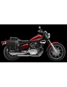 ALFORJAS PIEL BANDO BASICA YAMAHA V-STAR 250