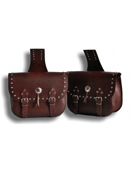 ALFORJAS RIFLE CLÁSICAS MARRÓN UNIVERSAL