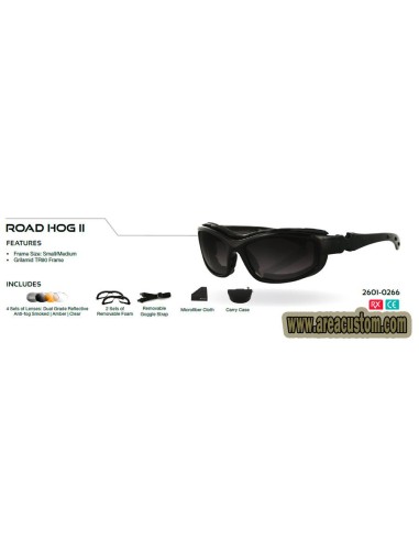 GAFAS ROAD HOG II BOBSTER LENTES INTERCAMBIABLES GAFAS ROAD HOG II BOBSTER LENTES INTERCAMBIABLES