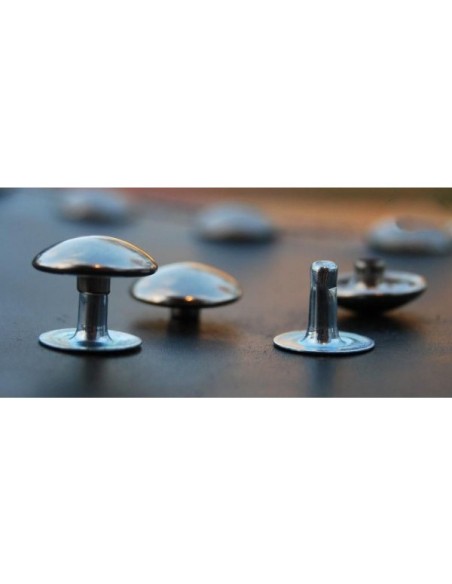 TACHUELAS ESFÉRICAS CROMADAS 10 UDS.