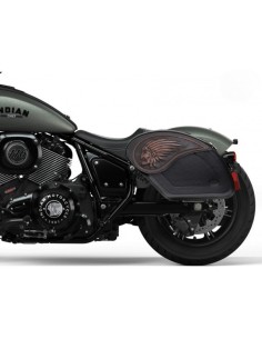 ALFORJAS PIEL INDIAN SCOUT BOBBER LEGEND BIG-BOSS