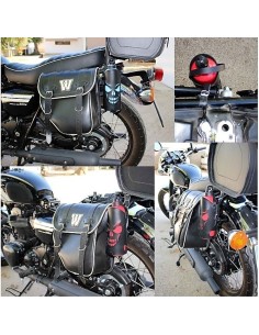 PORTA BOTELLAS CALAVERA SKULL