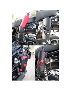 PORTA BOTELLAS CALAVERA SKULL