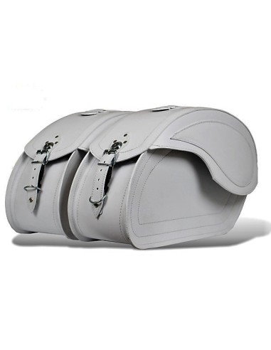 ALFORJAS RIGIDAS VENDETTA BÁSICAS BLANCAS UNIVERSALES