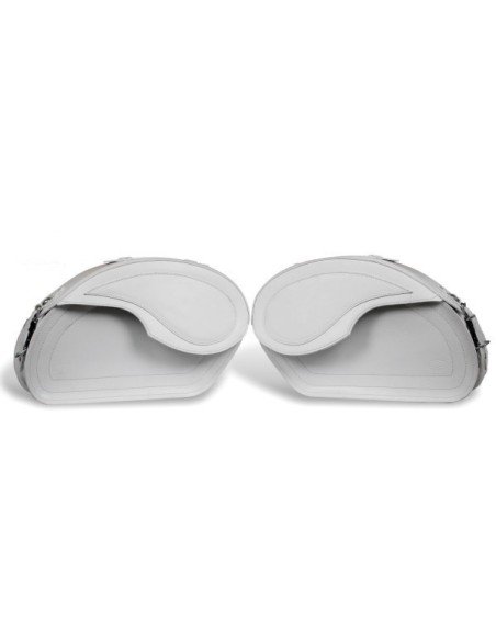 ALFORJAS RIGIDAS VENDETTA BÁSICAS BLANCAS UNIVERSALES