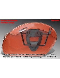 ALFORJAS VENDETTA RIGIDAS BÁSICAS BLANCAS UNIVERSALES