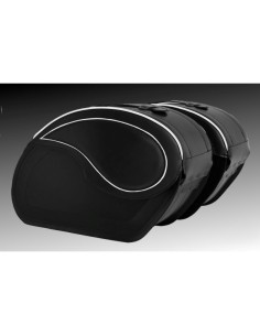 ALFORJAS RIGIDAS VENDETTA PERFÍL BLANCO UNIVERSALES