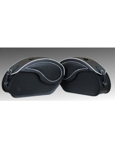 ALFORJAS RIGIDAS VENDETTA PERFÍL BLANCO UNIVERSALES