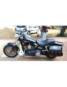 ALFORJAS RÍGIDAS SUPER STAR WILLIE CON SOP Y ANCL KLICKFIX DESM PARA DYNA H.D