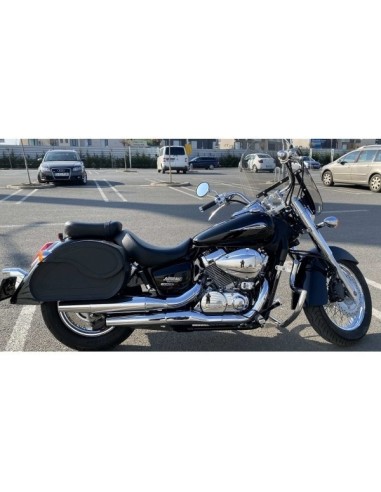 ALFORJAS RÍGIDAS NAPOLEÓN BASICA PARA HONDA SHADOW 750 ALFORJAS RÍGIDAS NAPOLEÓN BASICA PARA HONDA SHADOW 750