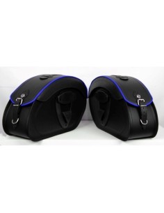 ALFORJAS RIGIDAS VENDETTA PERFÍL AZÚL UNIVERSALES