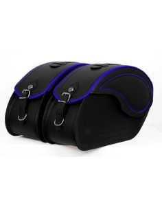 ALFORJAS RIGIDAS VENDETTA PERFÍL AZÚL UNIVERSALES