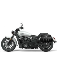 ALFORJAS RIGIDAS JABATO LOBO PARA INDIAN SCOUT SIXTY