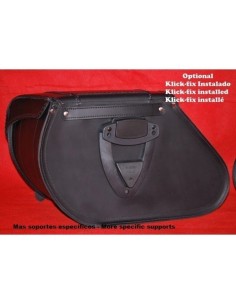 ALFORJAS RIGIDAS JABATO LOBO PARA INDIAN SCOUT SIXTY