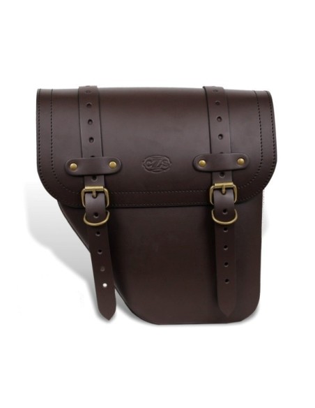 ALFORJA CENTURION IZQUIERDA ROYAL ENFIELD METEOR 350 CHOCO